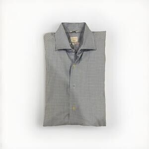 CULTURATA THOMAS MASON MENS CASUAL BUTTON SHIRT 16.5/42 LARGE MADE IN ITALY VGC!